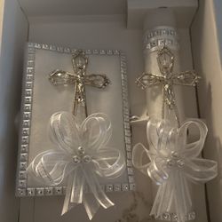 Set Libro Y Vela
