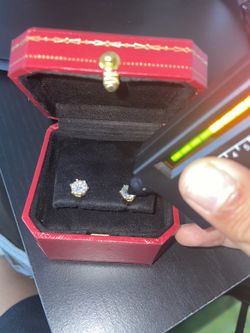 Moissanite Earrings 
