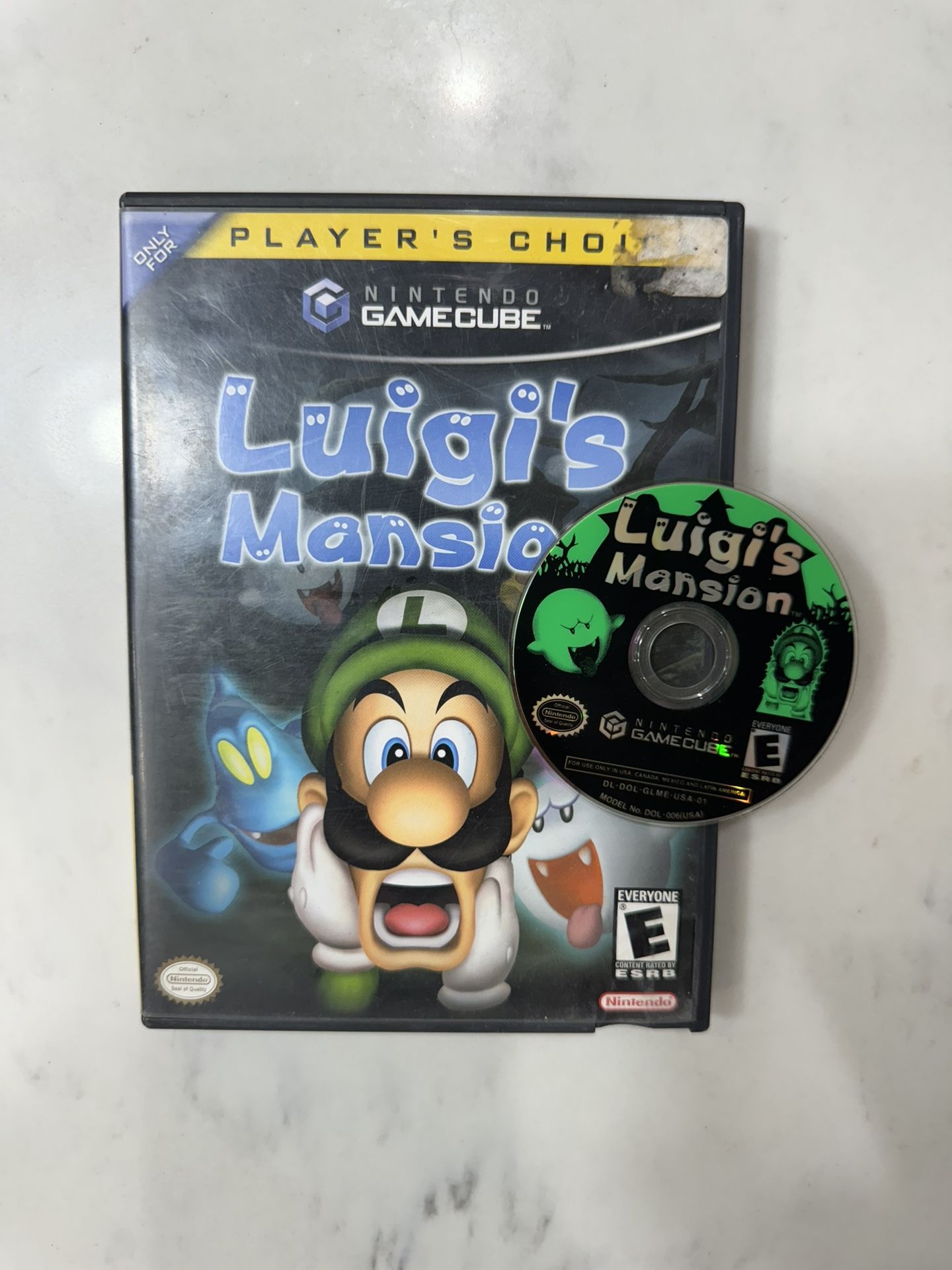 Luigi’s Mansion (No Scratches) Nintendo GameCube Video GAME