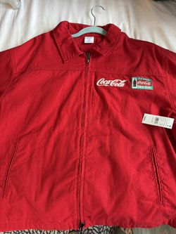 Coca Cola By Pacsun Jacket Size L Red