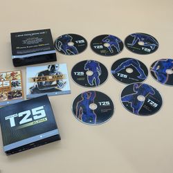 T 25 Alpha And Beta Beach Body Workout DVDs