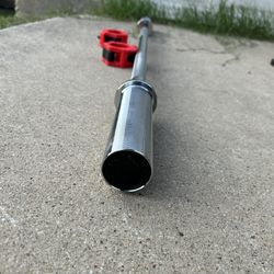 Straight 4ft Bar Olympic 