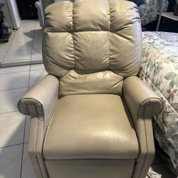 Sofa Reclinable De Piel