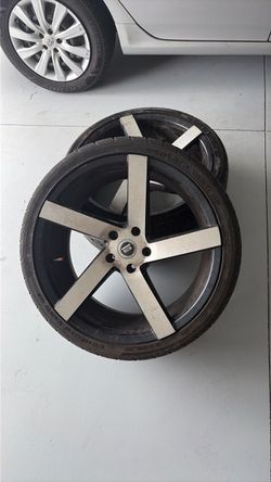 20” SPEC-1 SPM + 275/30ZR20 Tires – 5 Lug