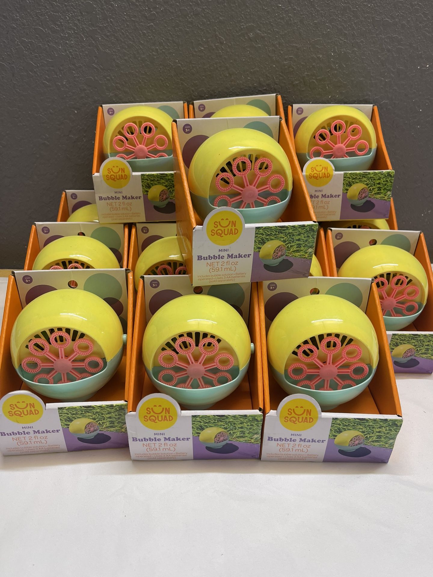 Mini Bubble Maker - Sun Squad