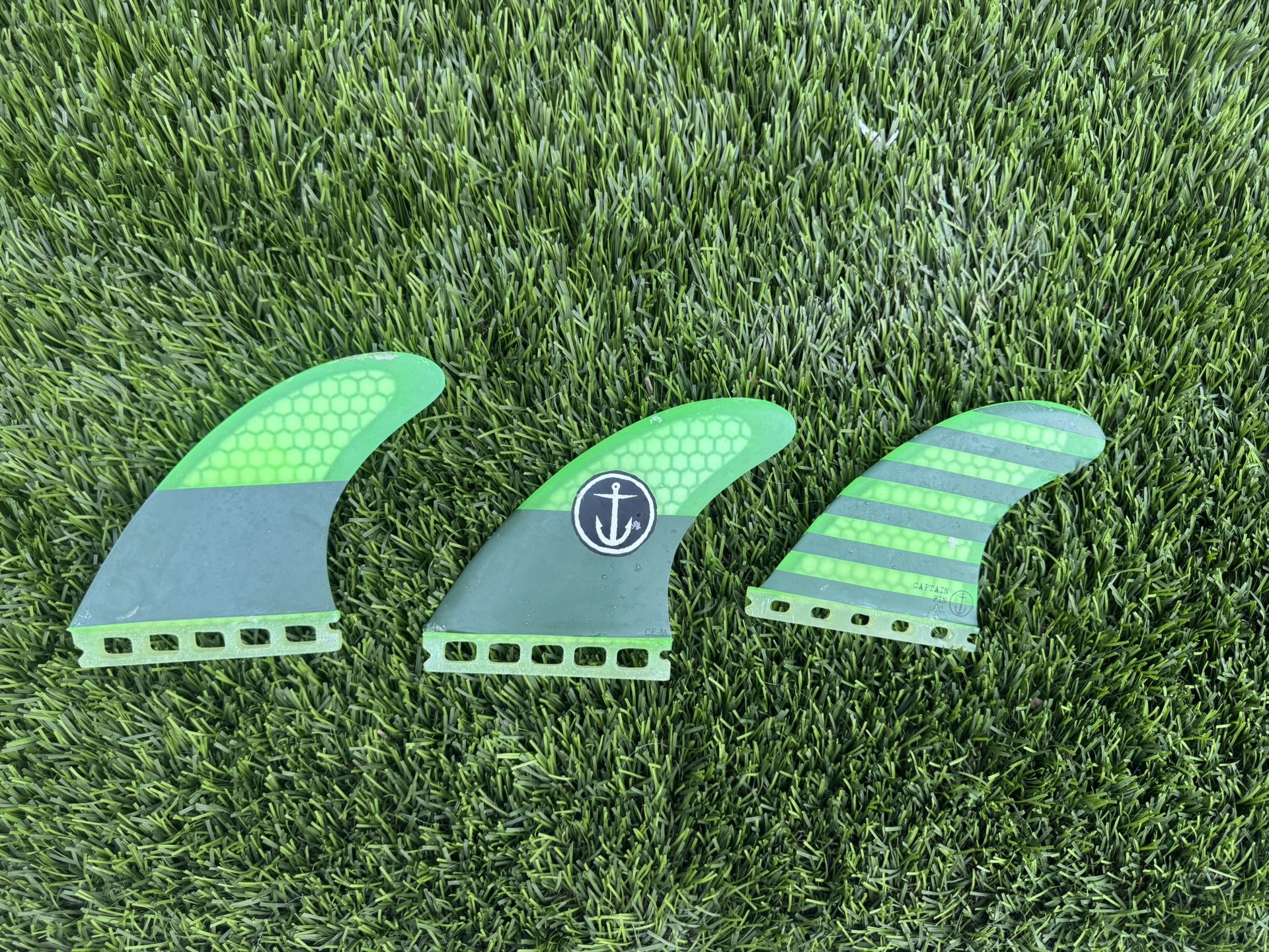 Captain Fin Futures Thruster Fins (Medium)