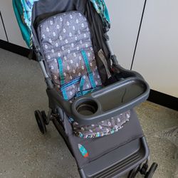 Babideal Lightweight Compact Folding Baby Stroller And Infant Car Seat