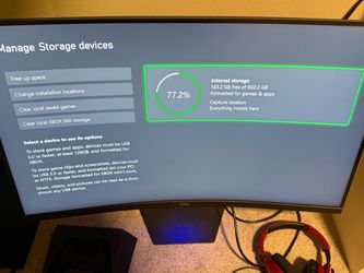 Xbox series x with 3 controllers