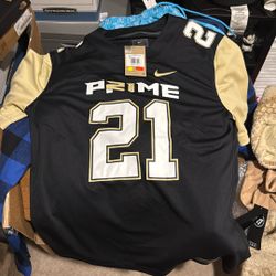 Dion Sanders 21 Prime jersey 