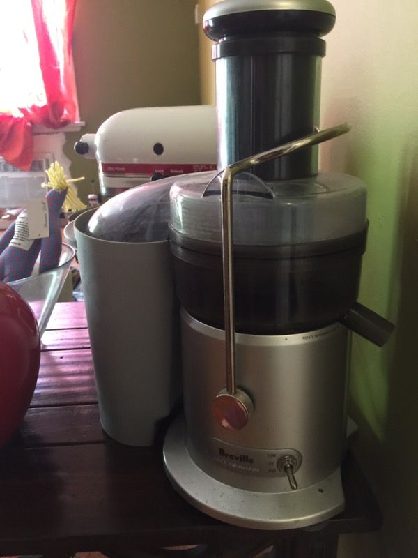 High end juicer breville juice fountain