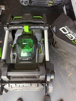 EGO POWER+ 1000 Series 22” Self-Propelled Electric Mower – Like New – 10Ah Battery Included