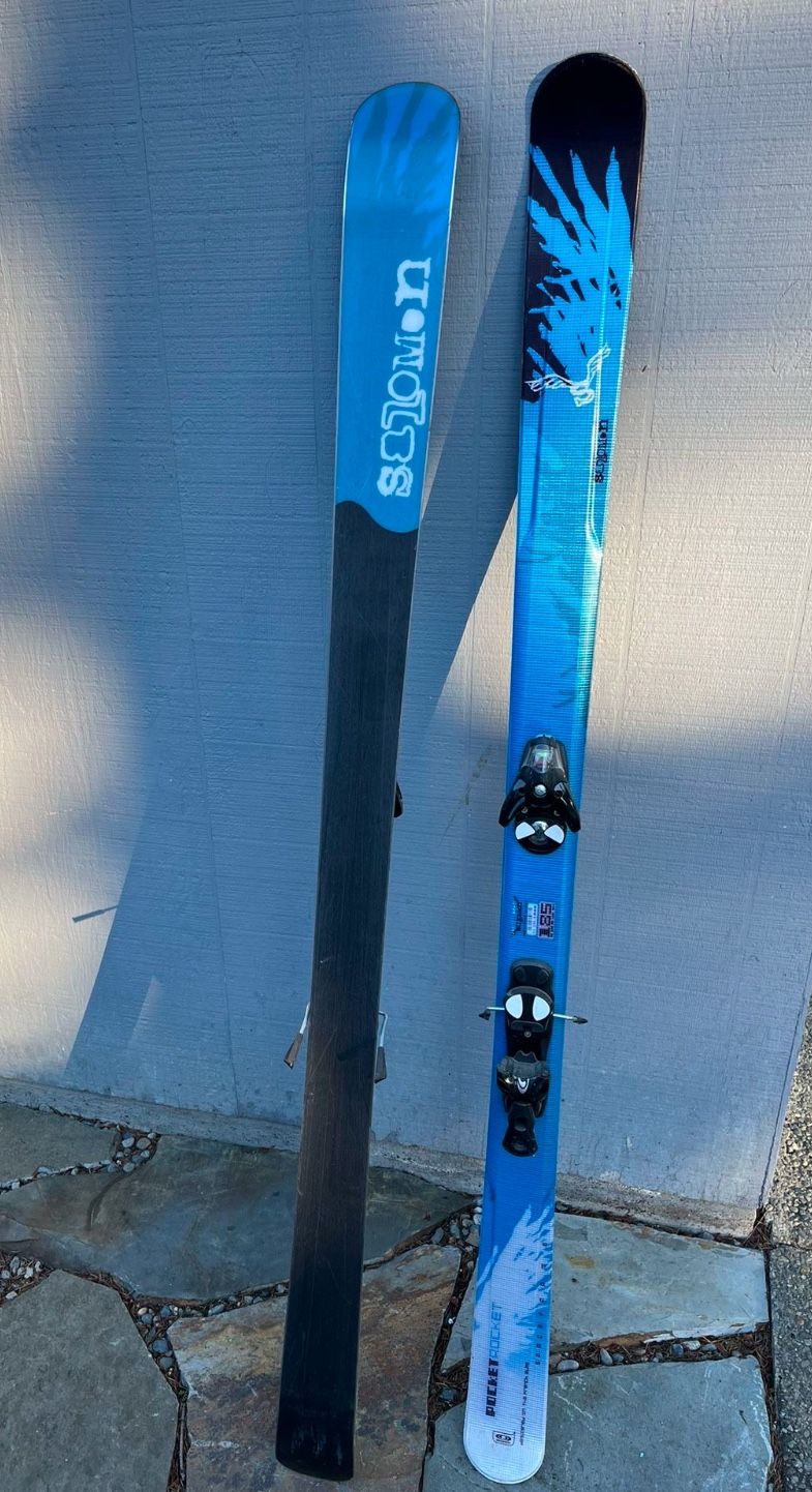 Salomon Skis 185cm