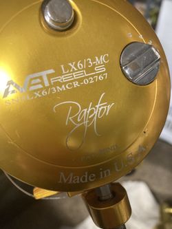 Avet Raptor Lx6/3 Mc Two Speed Reel