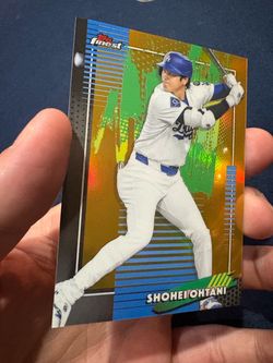 2026 topps finest gold refractor Shohei Ohtani /50