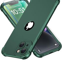 ORETECH for iPhone 15 Plus Case iPhone 14 Plus Case, with [2 x Screen Protectors] [10 Ft Military Grade Drop Test] [