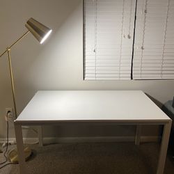 White IKEA Table 