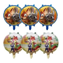 Zootopia 6 Piece Balloons 