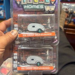 Green Light Hitch Home 1956 Teardrop Trailer Green Machine