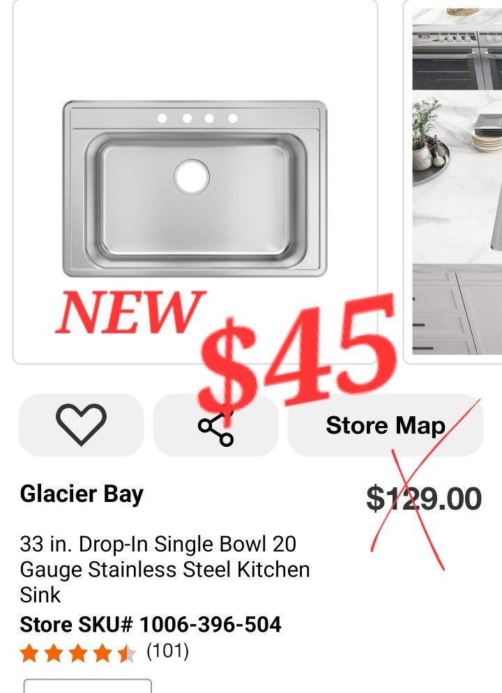 Stainless Steel Kitchen Sink