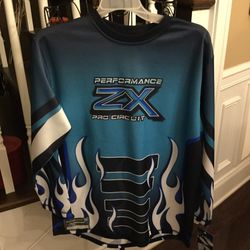 NEW Zero Xposure Teen Boys Dirt Bike / BMX / Extreme Sports Shirt - size 18-20