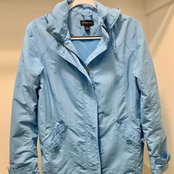 Lands End Women’s Jacket/coat w/ Hood, Lightweight
