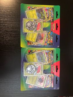 Pokémon TCG Blister Pack Lot of 2 $20 each or $35 for 2