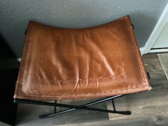 Leather seat