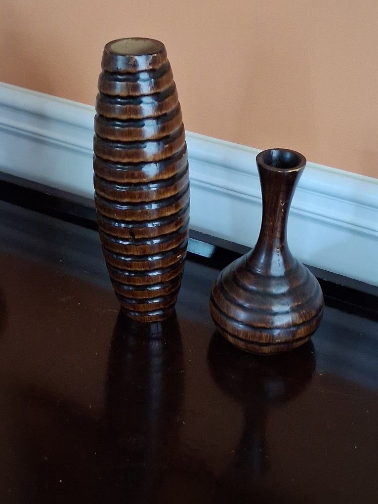 Set Of 2 Accents Vases