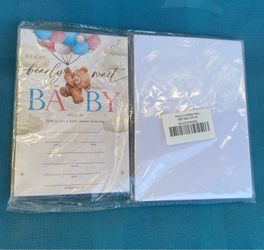 Bear Baby Shower Invitations set of 25