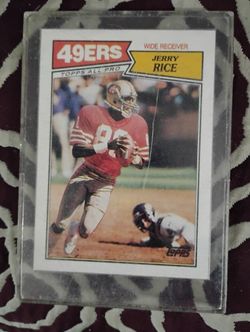 Jerry Rice 2nd Year Topps 