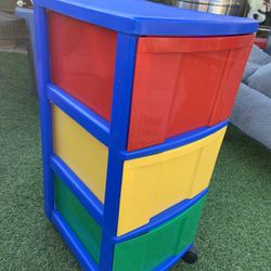 Colorful Storage Drawer Unit