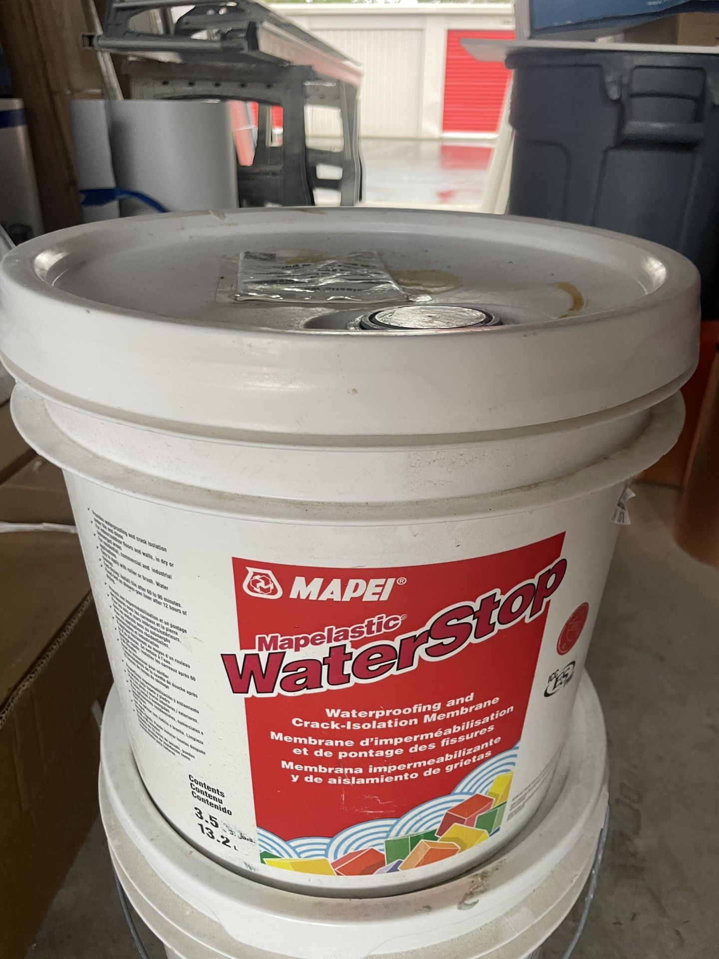Unopened Waterproofing