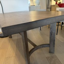 Solid Wood Dining Table – $300 (Harlem Pickup)