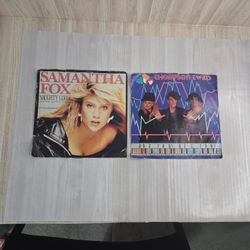 Lot Of 2 45 Records Samantha Fox And The Thompson Twins