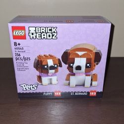 Lego Brick Headz Pets St.Bernard 