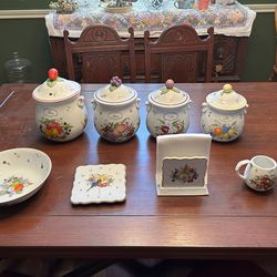 Discontinued Lennox Orchard canisters and more