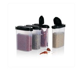 Brand new Tupperware large spice containers