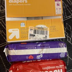 Newborn & Size 1 Diapers 