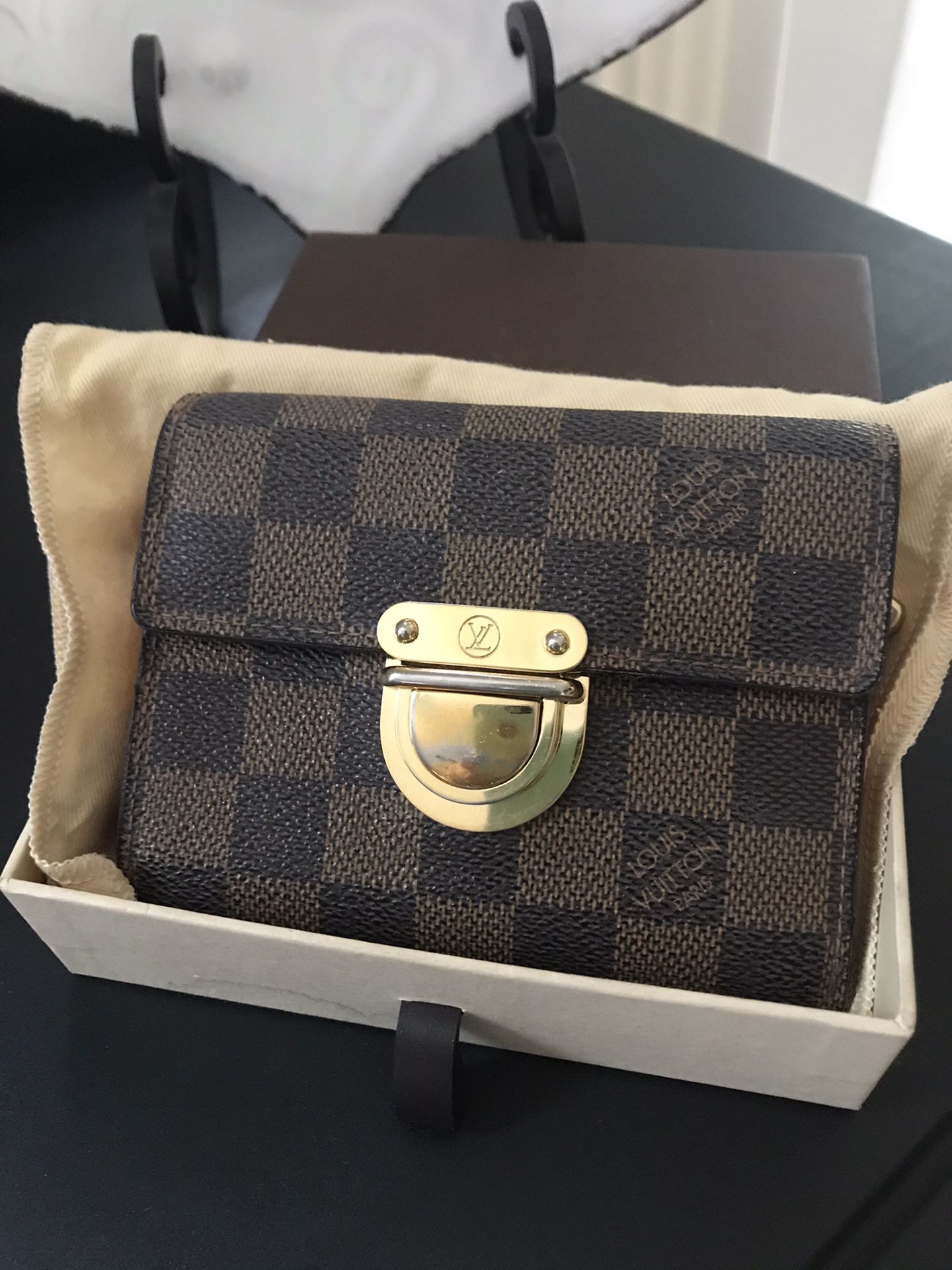 Louis Vuitton Koala Wallet in Ebene