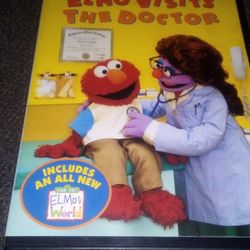Pre-owned DVD Sesame Street "Elmo Visits The Doctor" Great Condition 