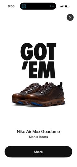 Nike airmax goadome taller de Rafa