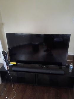 PS5, TV, and surround sound system