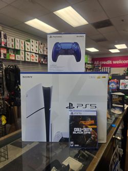 Ps5 disc bundle with extra controller and COD Black ops on payments with $49 down to take home