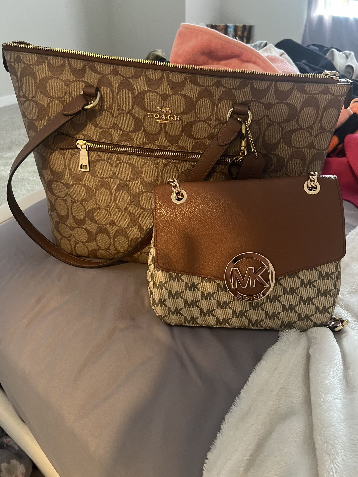 Coach Tote and Michael Kors Bag