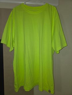 Carhartt neon green work shirts 2xl
