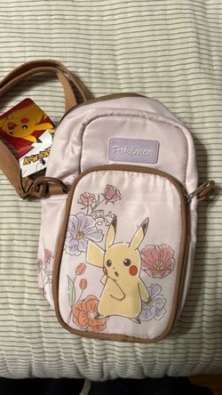 Pokémon Pikachu Floral Slim Crossbody Bag