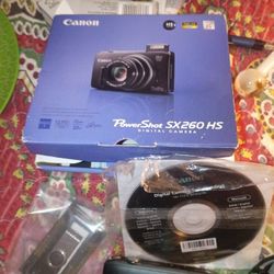 Cannon Powershot Sx260 HS Digital Camera 