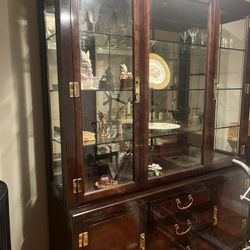 Cherry Wood, China Hutch