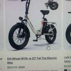 5th Wheel E Bike