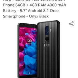 Nuu Mobile Cell Phone Unlocked Phone 